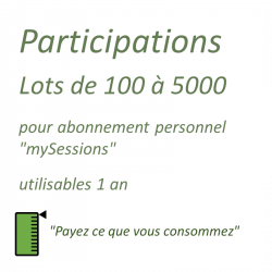 Lots de participations pour...
